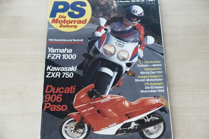 Deckblatt PS Sport Motorrad (12/1988)